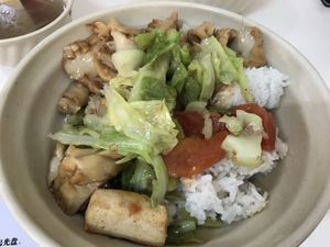 An example of the food at Rain Flower Home in Jinjiang