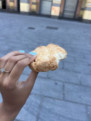 Some sort of biscuit.. would probably pair well with a coffee or matcha   at Mr Molini in La Spezia