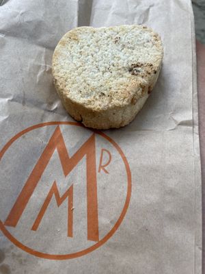 Coconut cookie  at Mr Molini in La Spezia