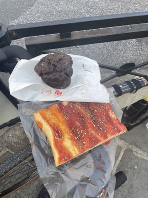 not much labeled vegan but you can talk with the staff. (paid 6€ for both things)  at Mr Molini in La Spezia