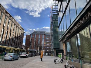 Outside view  at Scandic Simonkenttä in Helsinki