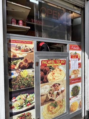   at Falafel To Go in Glasgow