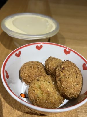 Falafel & hummus (takeaway)  at Falafel To Go in Glasgow