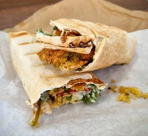 she's a beauty 🤌 at Falafel To Go in Glasgow