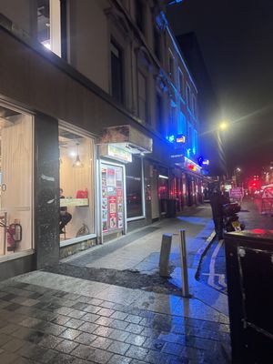 Hello  at Falafel To Go in Glasgow