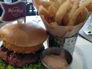 beyond burger at Hard Rock Cafe - Orchard in Central Singapore