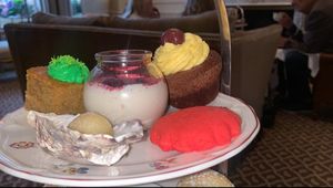 Cakes at The Egerton House Hotel in South West London