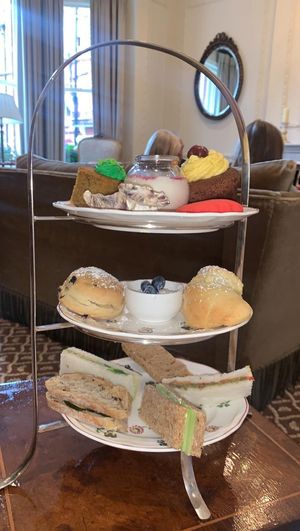 And some more cakes at The Egerton House Hotel in South West London