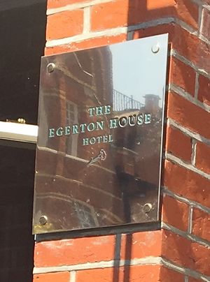 Logo at The Egerton House Hotel in South West London