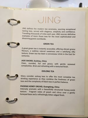 Menu at The Egerton House Hotel in South West London