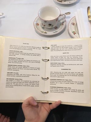 Menu at The Egerton House Hotel in South West London