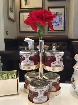 Jams and jellies  at The Egerton House Hotel in South West London