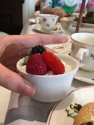 Coconut cream  at The Egerton House Hotel in South West London