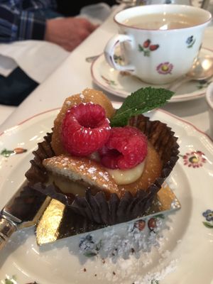 Vegan dessert  at The Egerton House Hotel in South West London