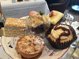 Non-vegan cakes and desserts  at The Egerton House Hotel in South West London