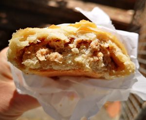 Vegan Sausage Roll at La Panella in Preston