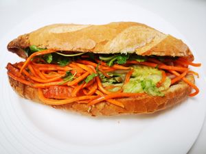 Vegan Duck Roll at La Panella in Preston