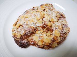 Almond Crossiant at La Panella in Preston