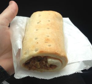 Sausage roll at La Panella in Preston