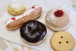 Mmmmmm delicious and SO cheap. This was not all I got; I bought a huge bag! This is just what made it home.  at La Panella in Preston