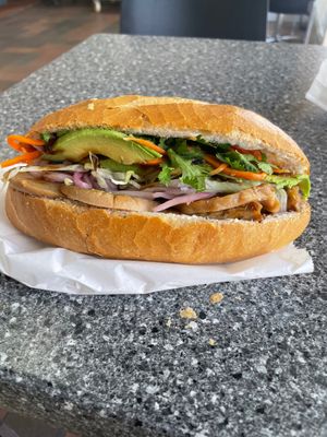 Tofu ham roll at La Panella in Preston