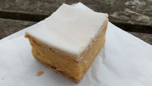Custard Slice at La Panella in Preston