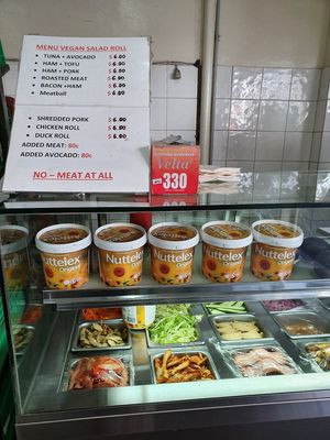 Vegan banh mi at La Panella in Preston