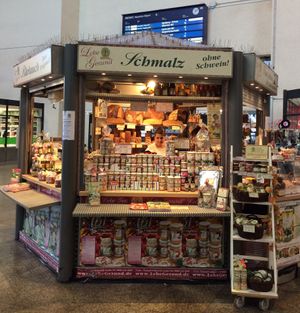 Lebe Gesund kiosk at Lebe Gesund - Läden Hautbahnhof Kiosk  in Stuttgart