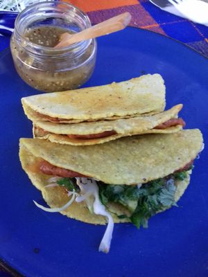 Tacos  at Ol-Lin Vegan in Ajijic