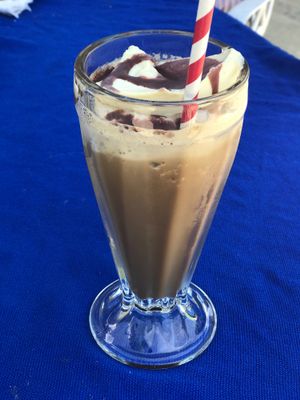 Coffee Frappe - Cafe Frappe at Ol-Lin Vegan in Ajijic