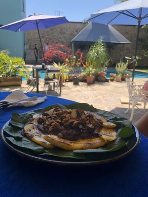 Mole at Ol-Lin Vegan in Ajijic