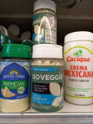 Vegan Parmesan at Riba Smith Supermercado - Alta Plaza in Panama City