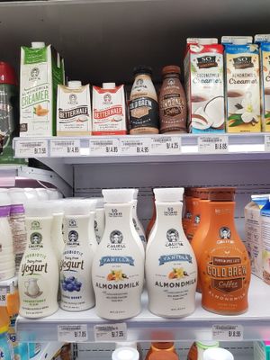 Almond milk at Riba Smith Supermercado - Alta Plaza in Panama City
