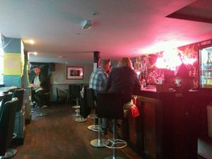 inside the bar at The Pipeline in Brighton