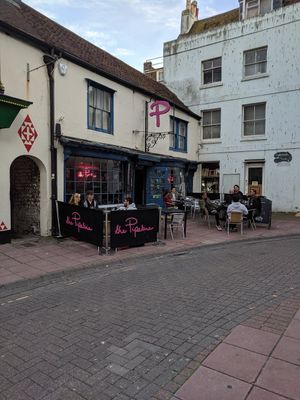 Outside at The Pipeline in Brighton