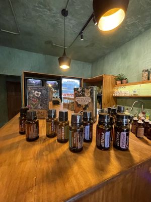 Do Terra essential oils  #Veganuary at Seedling in Tulum
