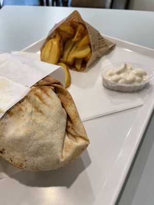 Vegan Polish Kebab menu   at Krowarzywa in Wroclaw