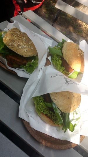 Seitanex, tofex and jaglanex at Krowarzywa in Wroclaw