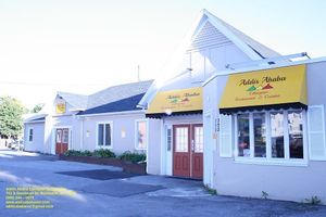 Outside of restaurant at Addis Ababa in Rochester