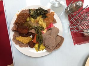 Sunday buffet  at Addis Ababa in Rochester