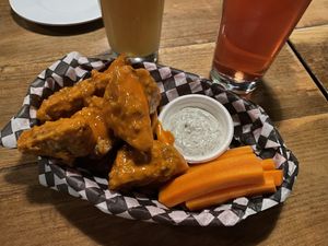 Wingz  at The Hogtown Vegan in Toronto