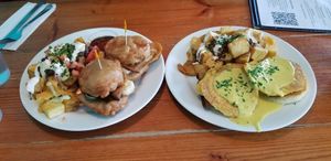 Definitely worth a visit, we'll be back to explore more of the menu, or just get the sliders again at The Hogtown Vegan in Toronto