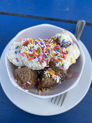 Birthday Cake Parfait   at The Hogtown Vegan in Toronto