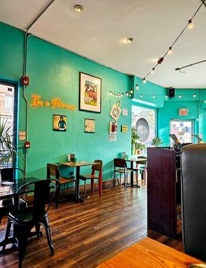 Inside at The Hogtown Vegan in Toronto