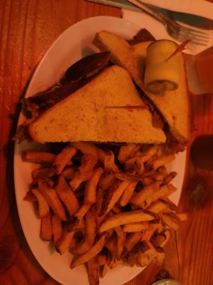 Rueben at The Hogtown Vegan in Toronto