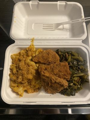 Southern combo   at The Hogtown Vegan in Toronto