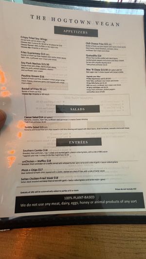   at The Hogtown Vegan in Toronto