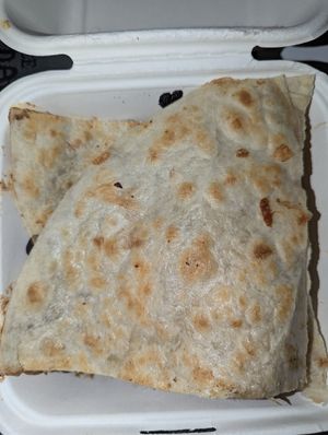 Black bean Quesadilla at The Hogtown Vegan in Toronto