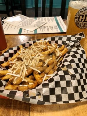 Poutine at The Hogtown Vegan in Toronto