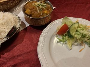 Aloo Ghobi at India Palace in Trollhattan